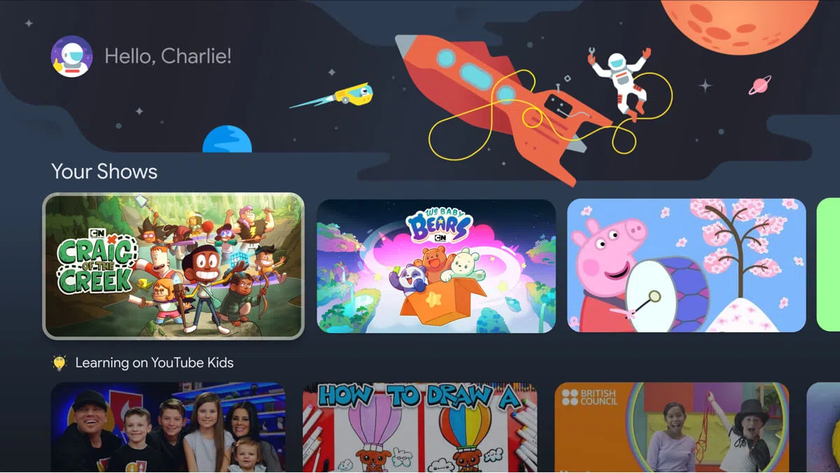 TCL 32S4K Kids Profile safe content for children